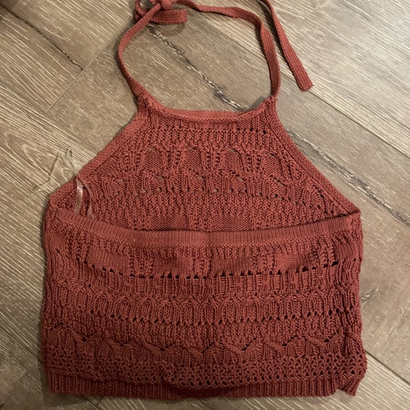 Charlotte Russe knit halter tank top size small - Picture 3 of 3